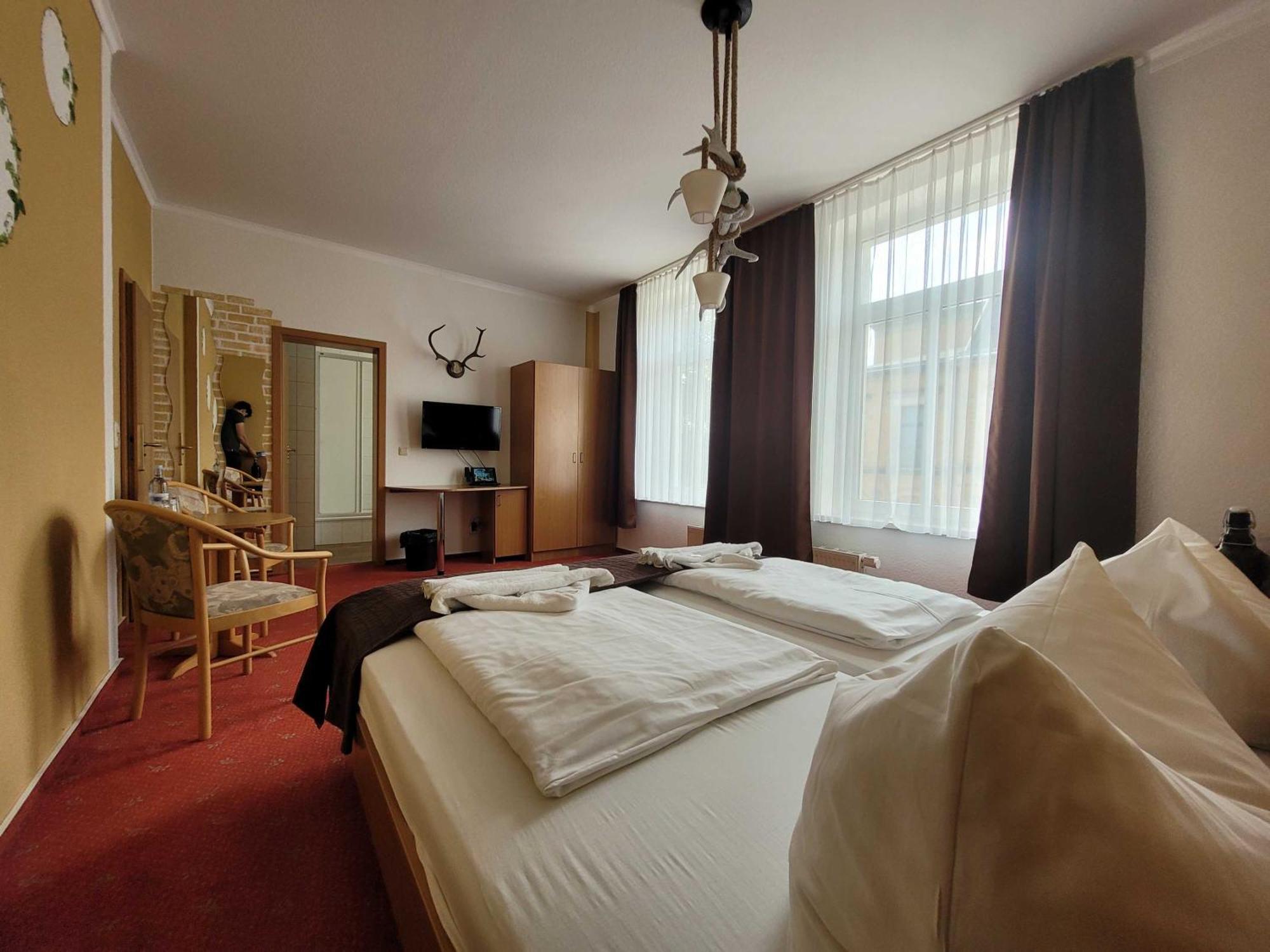 Hotel Am Brauhaus ヴァーレン エクステリア 写真