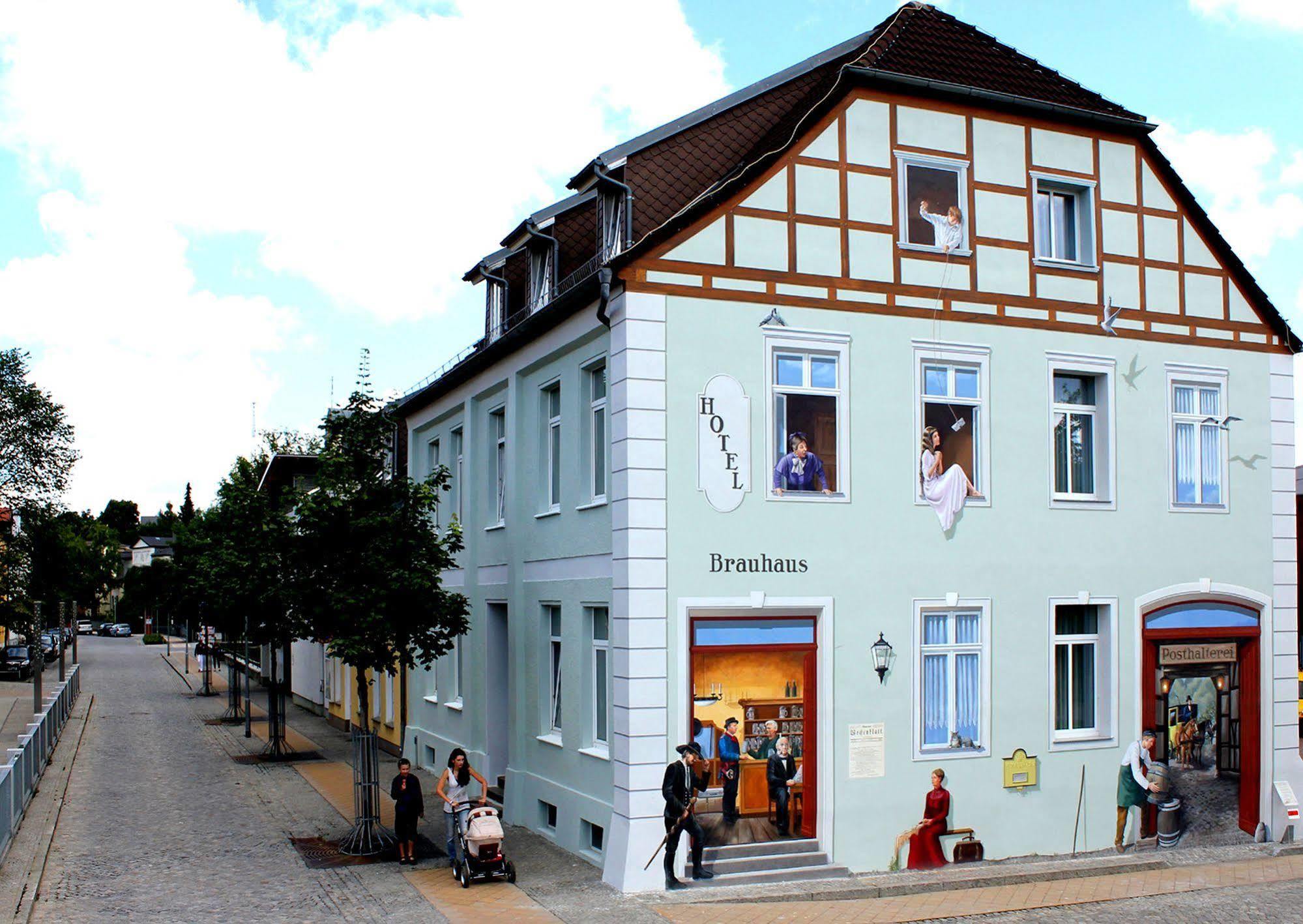 Hotel Am Brauhaus ヴァーレン エクステリア 写真